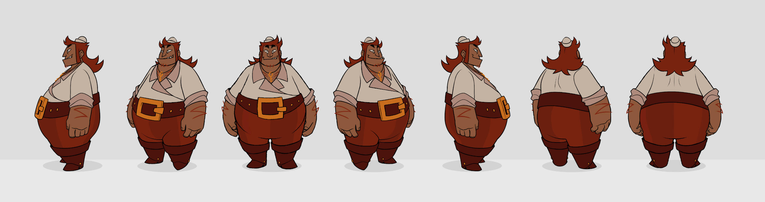 Character turnaround