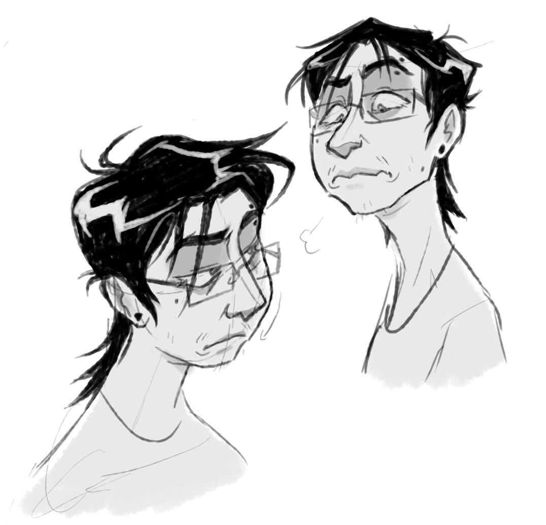 Self Portrait - Sketches